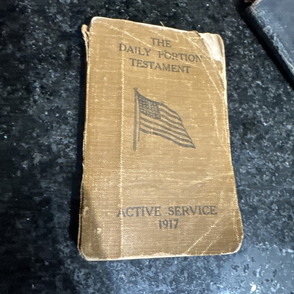 WWI The Daily Portion Testament, Active Duty 1917